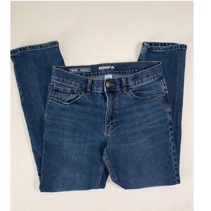 Sonoma Goods For Life Mens Straight Leg Jeans Blue Denim Size 30x30 Regular Fit